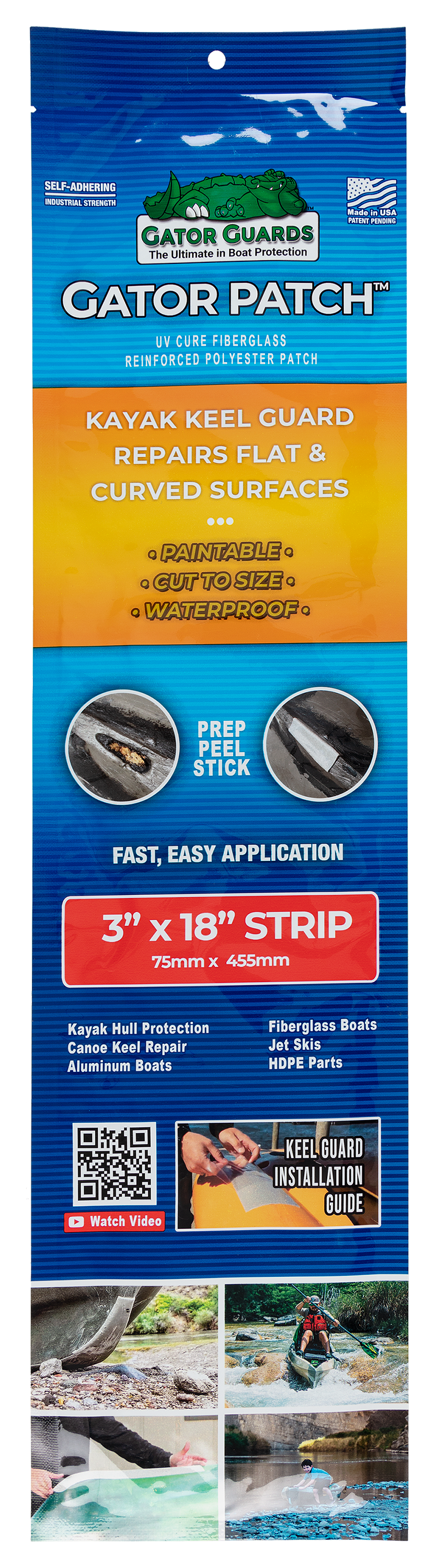 Gator Guards Gator Patch Kayak Keel Guard Cabela's